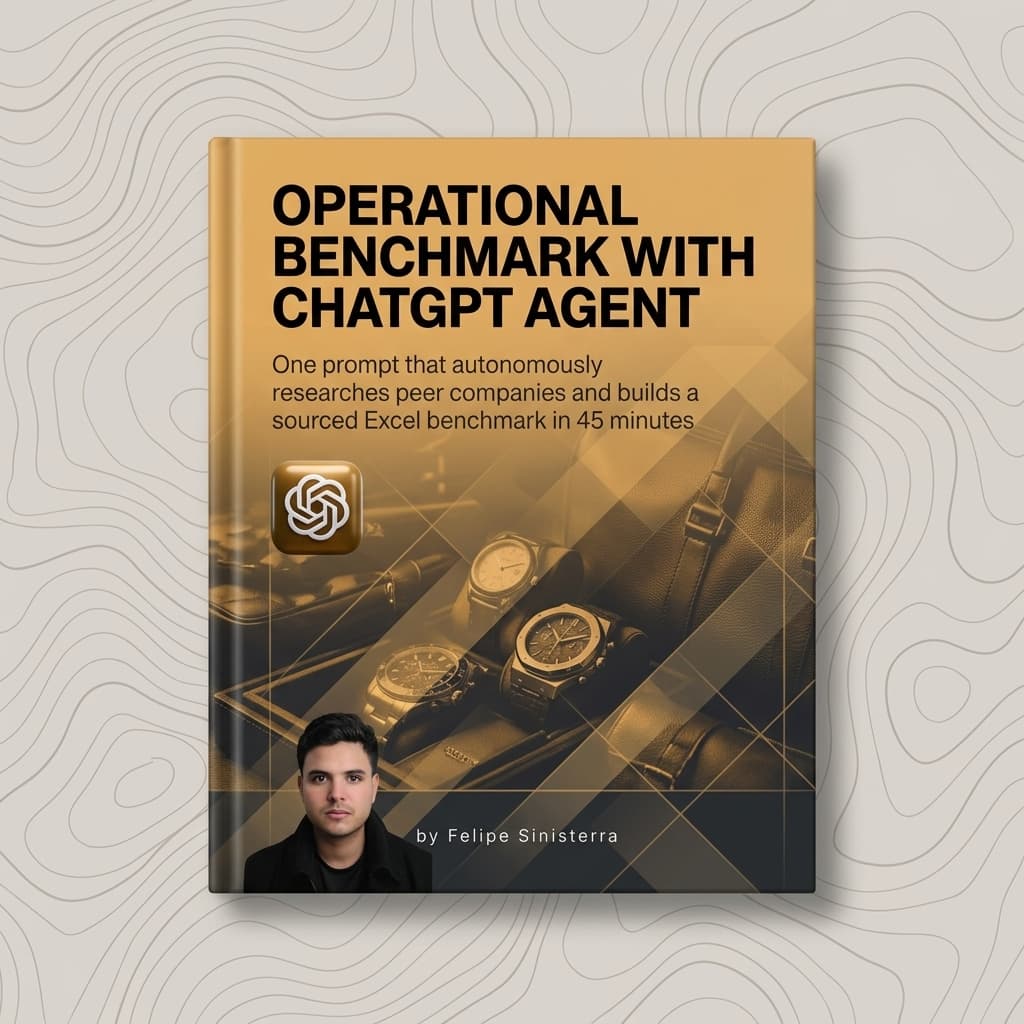 Operational Benchmark with ChatGPT Agent