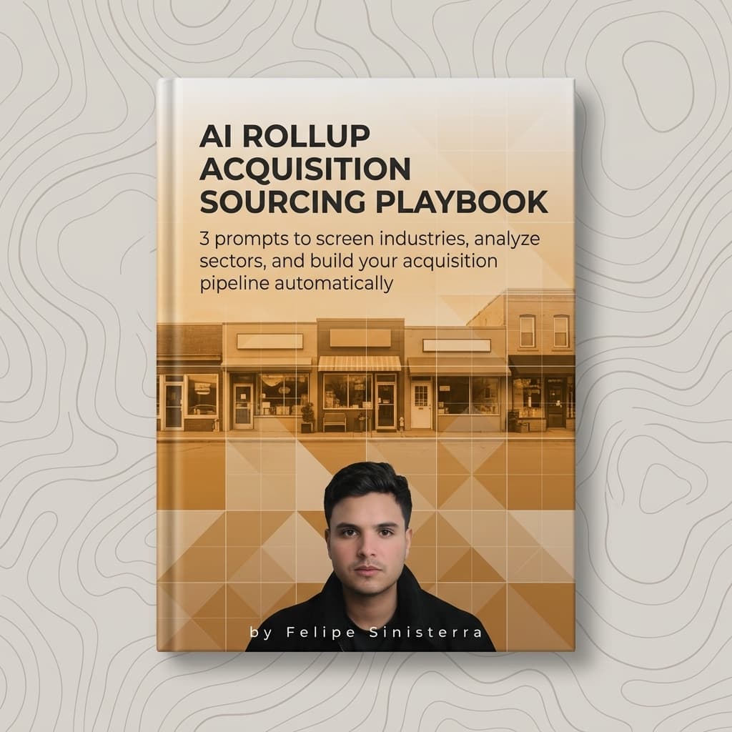 AI Rollup Acquisition Sourcing Playbook