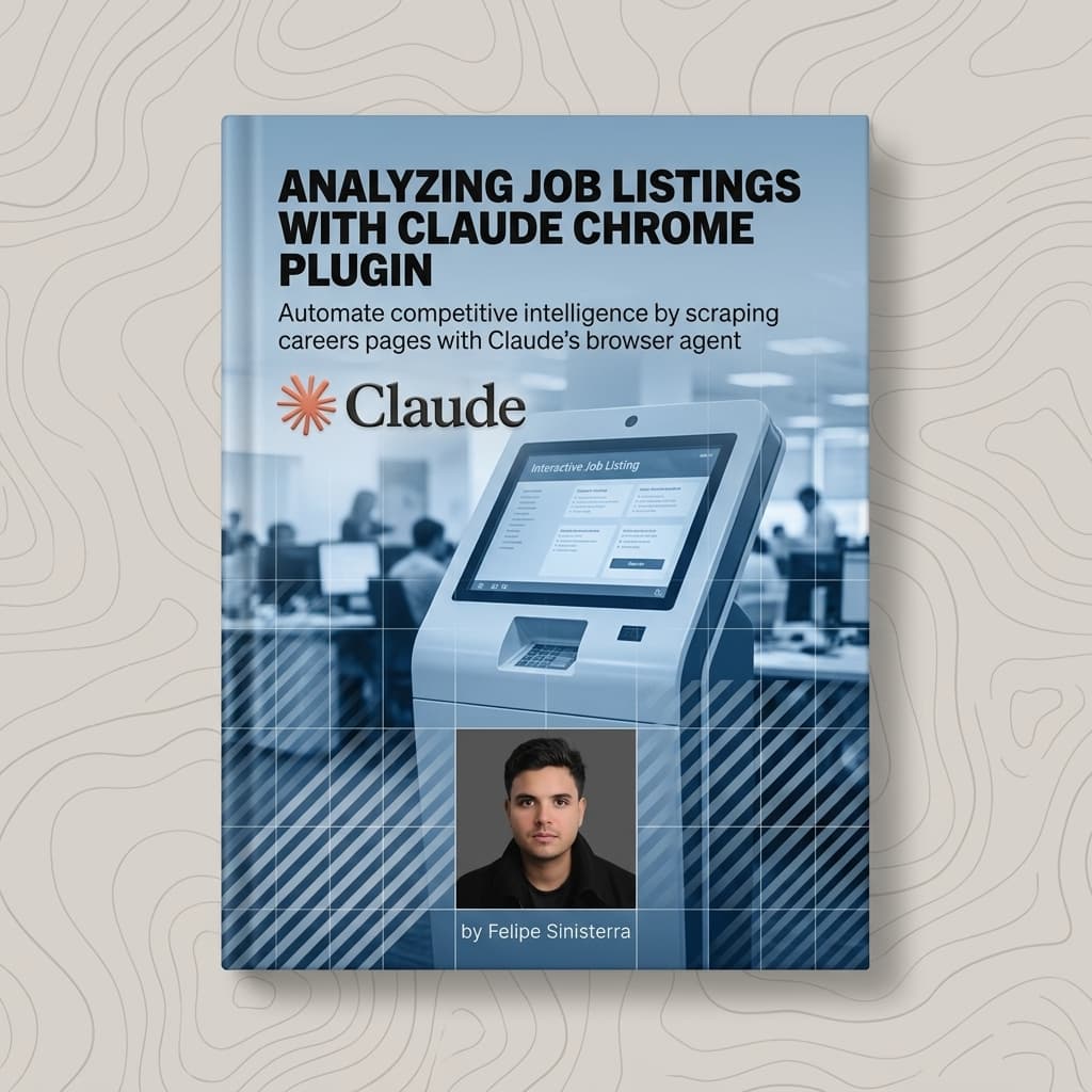 Analyzing Job Listings Pages with Claude Chrome Plugin