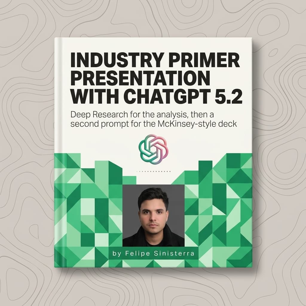 Build an Industry Primer Presentation with ChatGPT 5.2