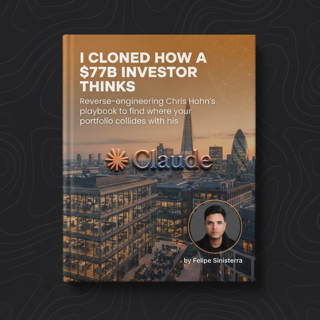 I cloned how a $77B investor thinks in Claude Code